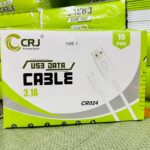 CRJ Type-C USB Data Cable 3.1A Fast Charging – Box of 10 Pcs (Model CR024)