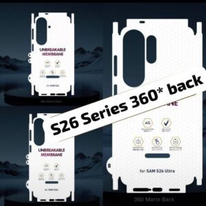 3 LAYER MATTE 360 FULL BACK MEMBRANE