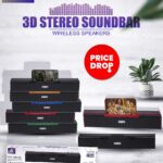 FIRE AUDIO FIRE 9 3D STEREO SOUNDBAR WIRELESS SPEAKER