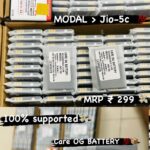 Jio 5C Care OG Rechargeable Li-ion Battery  - 100% Supported