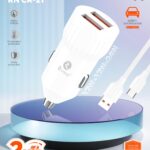 RIVANO RN CR-21 2USB ULTRA FAST CAR CHARGING V8