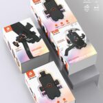 RIVANO RN HO-14 BICYCLE & MOTORCYCLE PHONE HOLDER 360 ROTATE TIGHTEN & SECURE STAND