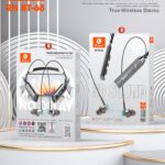 RIVANO RN BT-68 35H MUSIC TIME TRUE WIRELESS NECKBAND