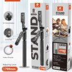 Rivano RN SS-02  1700mm Live Broadcast Stand with Remote and Universal Interface.