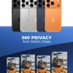 TREAMS 360 Privacy Anti-Static Glass Screen Protector for iPhone - 100% Quality Guaranteed