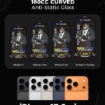 TREAMS 180CC Curved Anti-Static Glass Screen Protector for iPhone - 100% Quality Guaranteed