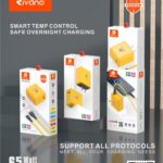 Rivano RN CH-81 65W Type-C Fast Charger with Smart Temperature Control
