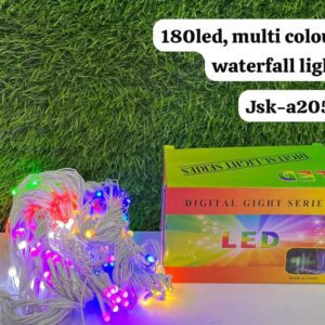 180 LED Multi-Colour Waterfall String Lights - Digital Light Series JSK-A205