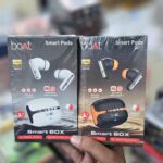boAt Smart Pods TWS Earbuds | 100 HRS Playtime | Hi-Res Audio, BEAST Mode & Smart Box