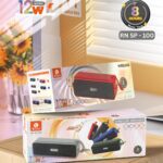 Rivana RN SP-100 Wireless Speaker - 12W Output, 8 Hours Music Time, TF Card, USB, FM Radio