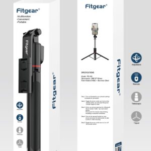 FITGEAR FG- M3 selfie stick  tripod available, 60 pcs ctn, 5 feet height