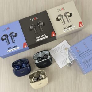 BOAT 393 ANC HEAVY HARD BOX PACKING VERY GOOD QUALITY 10DAYS BATTERY BACKUP BUDS