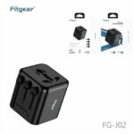 Fitgear FG-J02 Universal Travel Adapter International Wall Charger