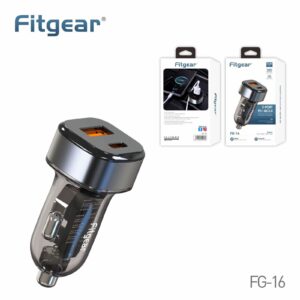 Fitgear FG-16  52.5 walt car dock PD + USB Vooc / warp / dash support Best quality