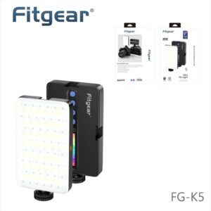 Fitgear FG-K5 Mini Pocket RGB Fill Light - Portable LED Video Light