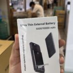 Ultra-Thin Magnetic Wireless Power Bank –10000mAh External Battery with Aluminum Alloy Build and Integrated Kickstand