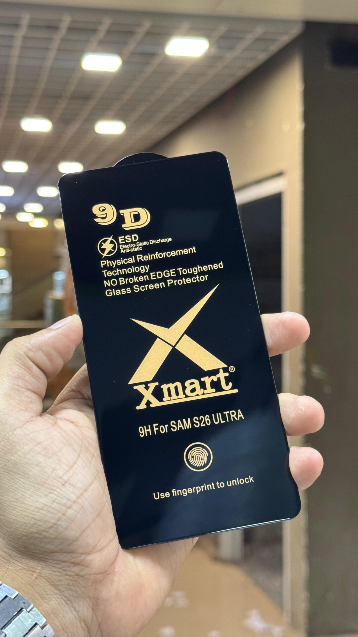 XMART FINGERPRINT UNLOCK 9D GLASS - Image 2