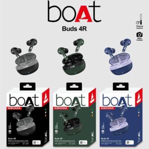 boAt Nirvana Buds 4R: True Wireless Earbuds with Hybrid ANC, 100Hr Playtime & Smart Gesture Controls