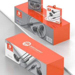 Rivano RN HF-45 Wired In-Ear Bass Headset Earphone  with Microphone