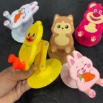 Cute Cartoon Animal Folding Universal Desktop Phone Stand – Adjustable Mobile Holder