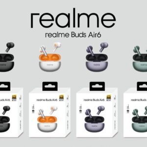 Realme Buds Air6 TWS Earbuds | 50dB Active Noise Cancellation, 40H Playback & 12.4mm Deep Bass Driver
