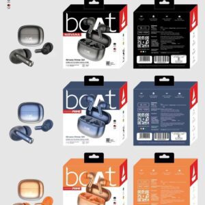 boAt Nirvana Primer 501 TWS Earbuds | Hybrid Active Noise Cancellation, Quad Mics with ENx™ Technology & Bluetooth v5.3