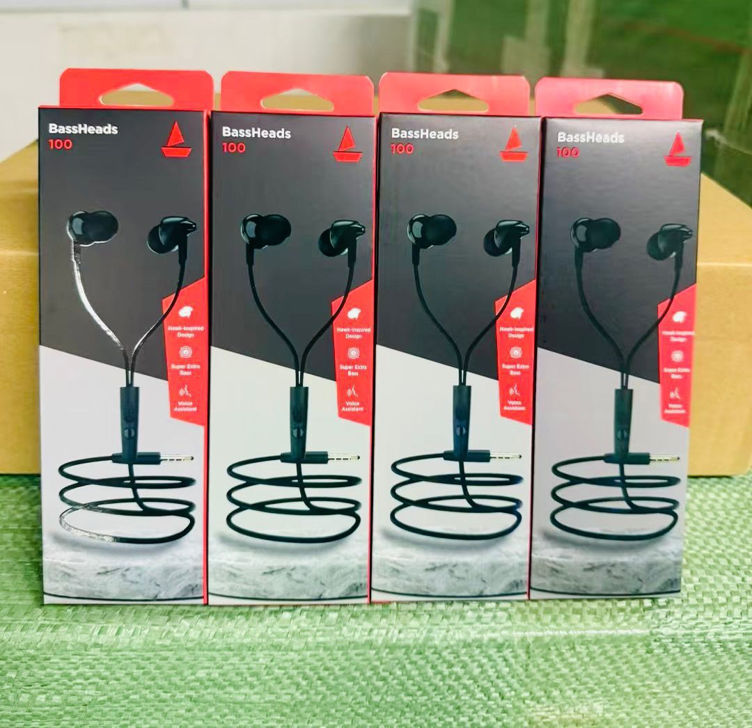 boAt BassHeads 100 Wired Og Earphones with Mic
