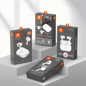 Rivano RN TWS-102 Airgo Series Earbuds - Heavy Dolby Surround 3D Sound & 30H Battery Life with ENC