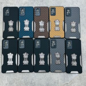 250 PCS LOT NEW ORIGINAL BHARAT METAL LOGO LETHAR  BACK CASE pitaka case