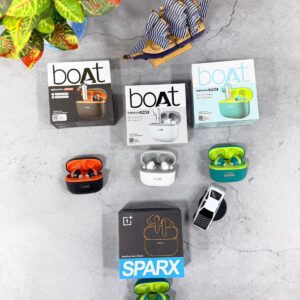 boAt Nirvana Sparx True Wireless Earbuds with 32dB Active Noise Cancellation & 120H Playback